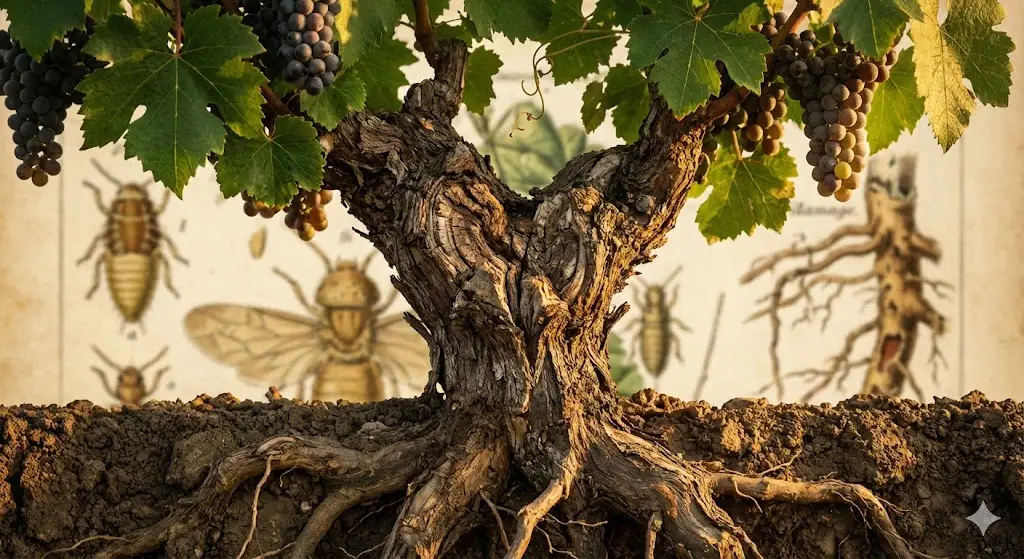 Le phylloxéra, comment l'Amérique a sauvé le vin français